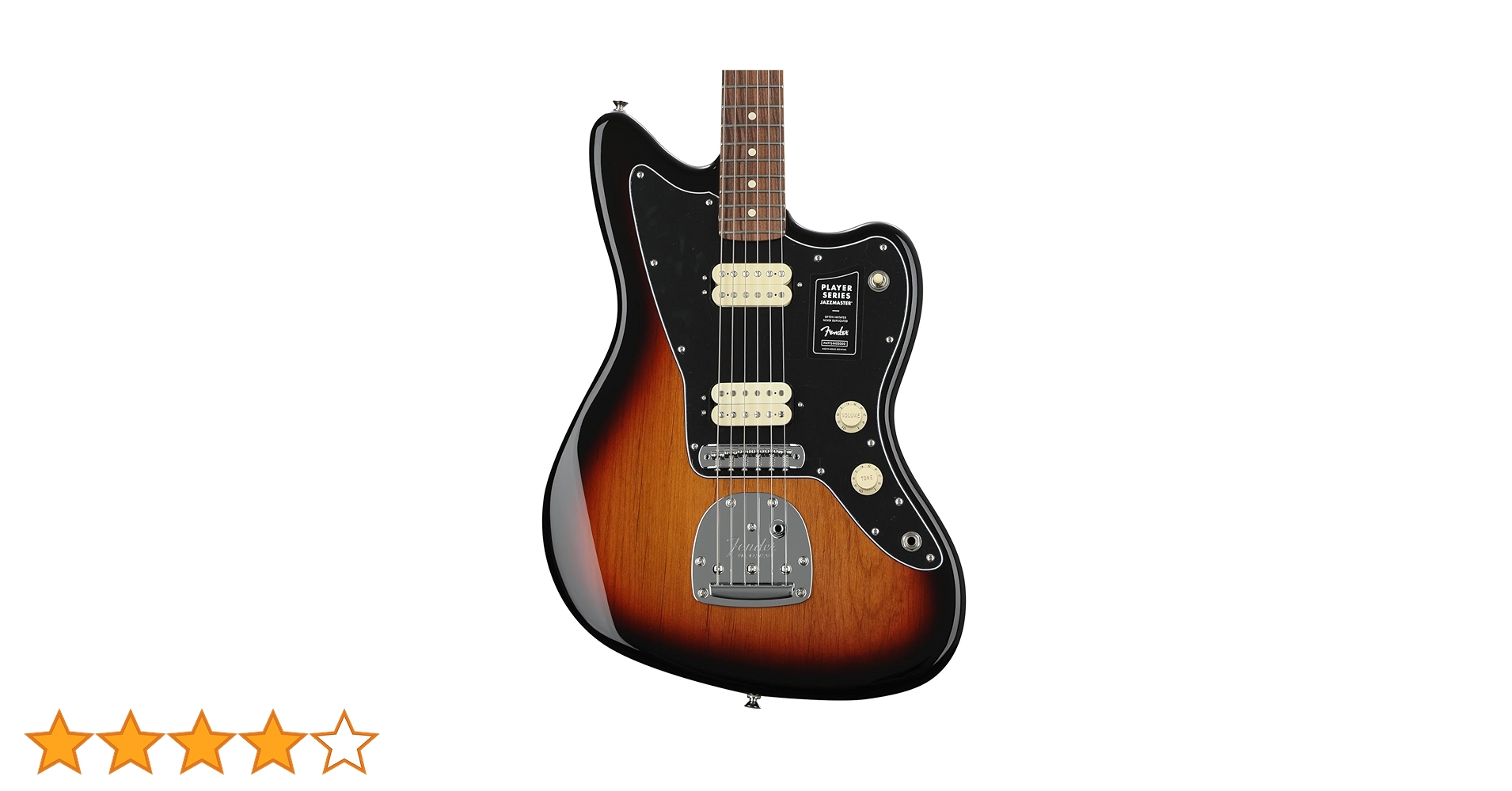 Fender Player Jazzmaster Electric Guitar - Pau Ferro - 3 Color